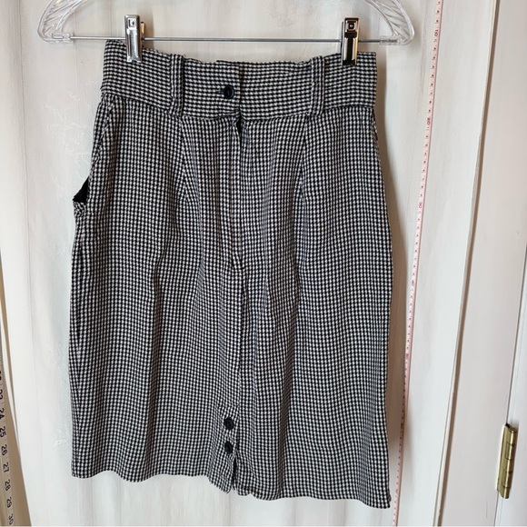 Vintage Women's Houndstooth Skirt Set - Picture 9 of 14